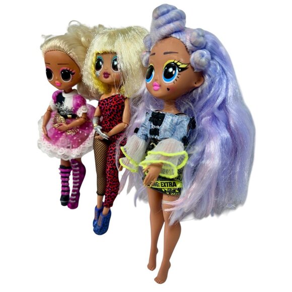 Lot Of 3 LOL Surprise Fashion Dolls OMG MGA Miss Royale Swag Fame Queen READ - Picture 6 of 16